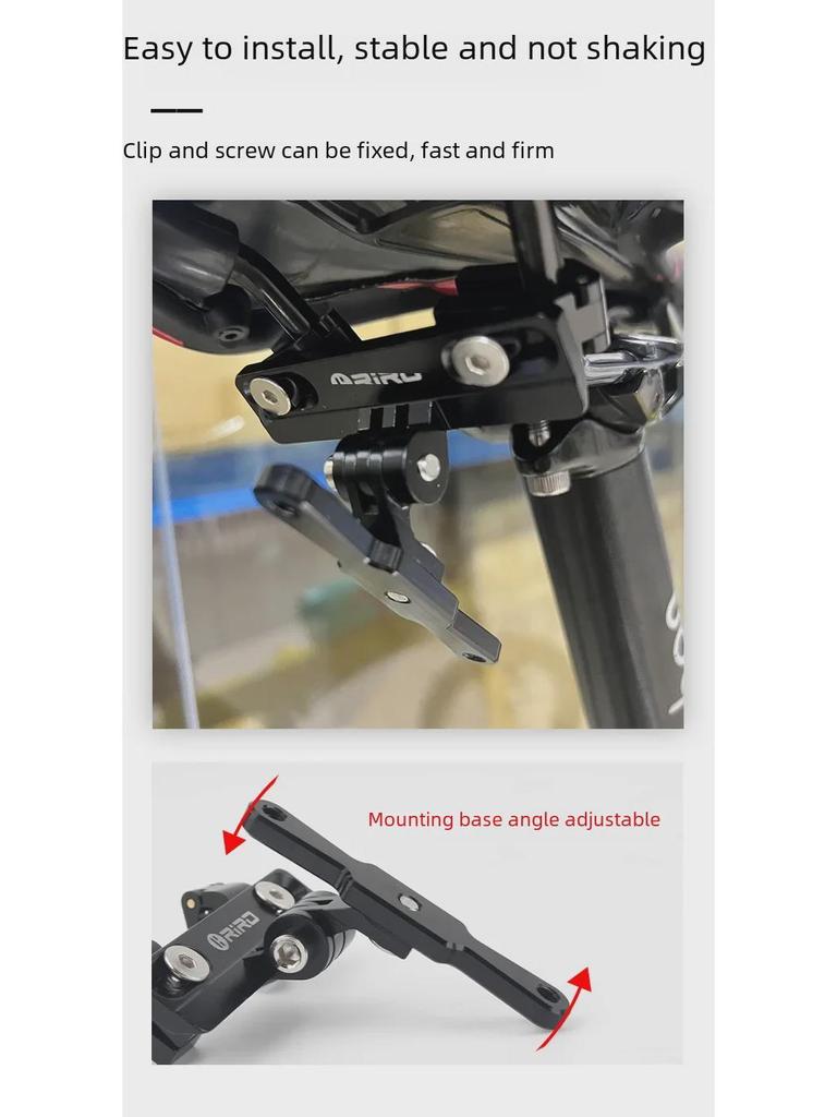 Алюминиевый хомут для седла шоссейного велосипеда RIRO и держатель для бутылки с креплением для спортивной камеры
