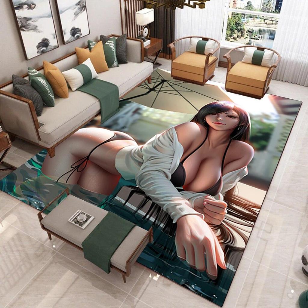 Сексуальный ковер для девочек Nackt, модный ковер, 3D Тифа Аэрит, художественный декоративный ковер, противоскользящий ковер, декор для гостиной, спальни, реквизит для фотосъемки