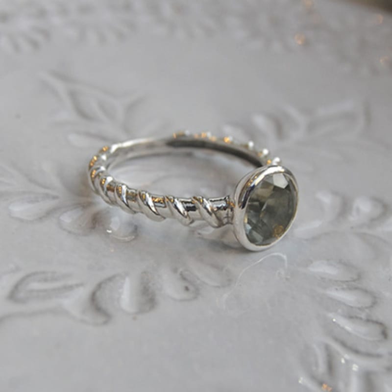 martha in the garret green amethyst. 130