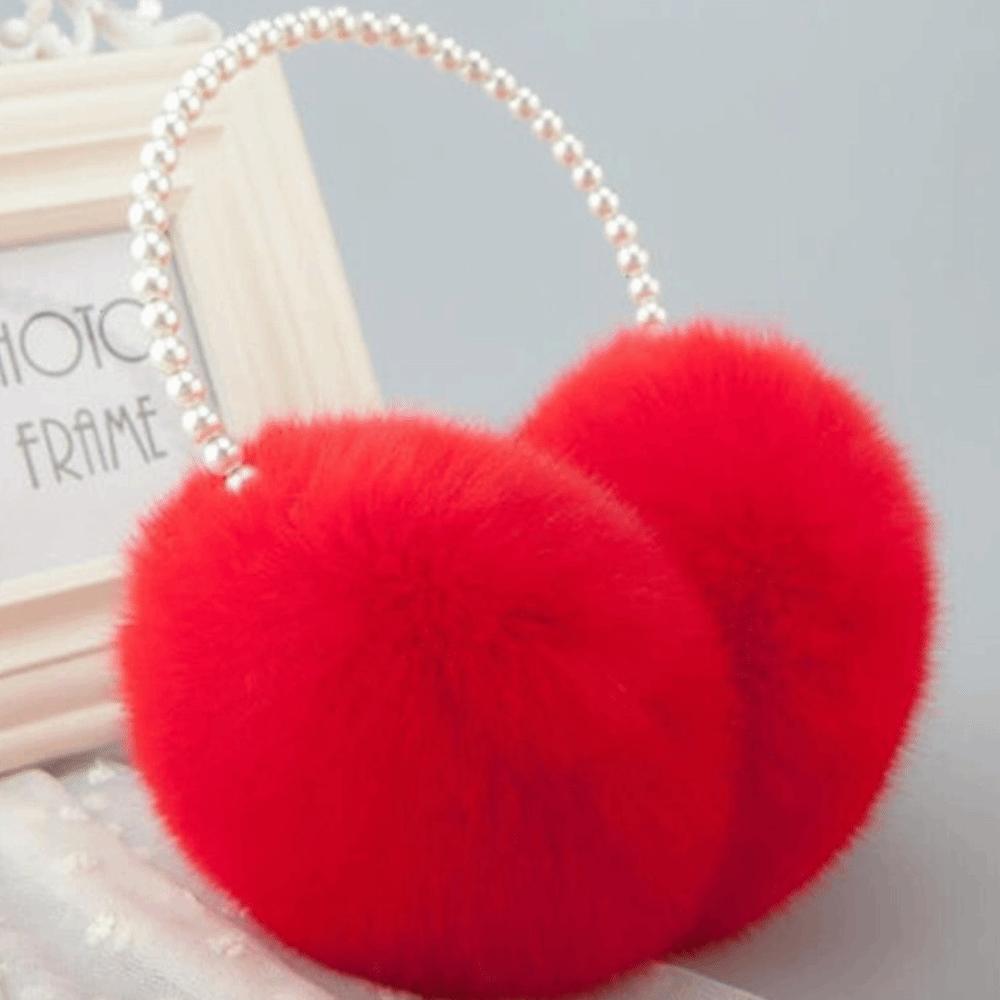 Защита ушей Зимние плюшевые наушники-муфты Многофункциональные элегантные однотонные пушистые наушники-муфты