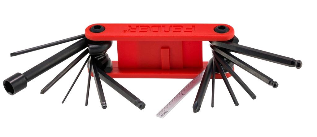 Fender Guitar & Bass Мультитул для гитары и баса Набор инструментов для обслуживания