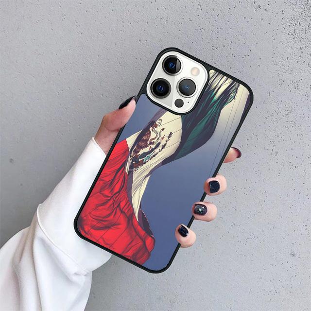 Винтажный Мексика Мексиканский Флаг Ракушка Для iPhone 17 Air 15 16 14 13 12 Pro Max 11 Pro Max Plus Чехол для Телефона