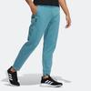 adidas Коллекция Wu Ji Трикотажные спортивные штаны Мужские Темно-сине-зеленые Умеренно манжетные штаны H39292