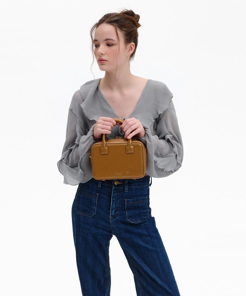 Bowtique Romang Two-Way Bag_Caramel