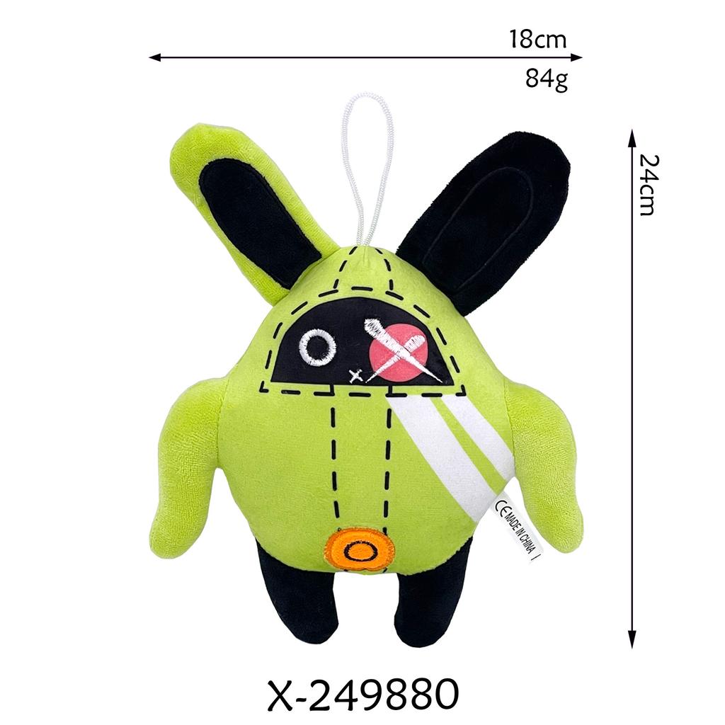 Аниме Zenless Zone Zero плюшевая игрушка Bangboo Plushies кукла кролик мягкая игрушка детские подарки на день рождения