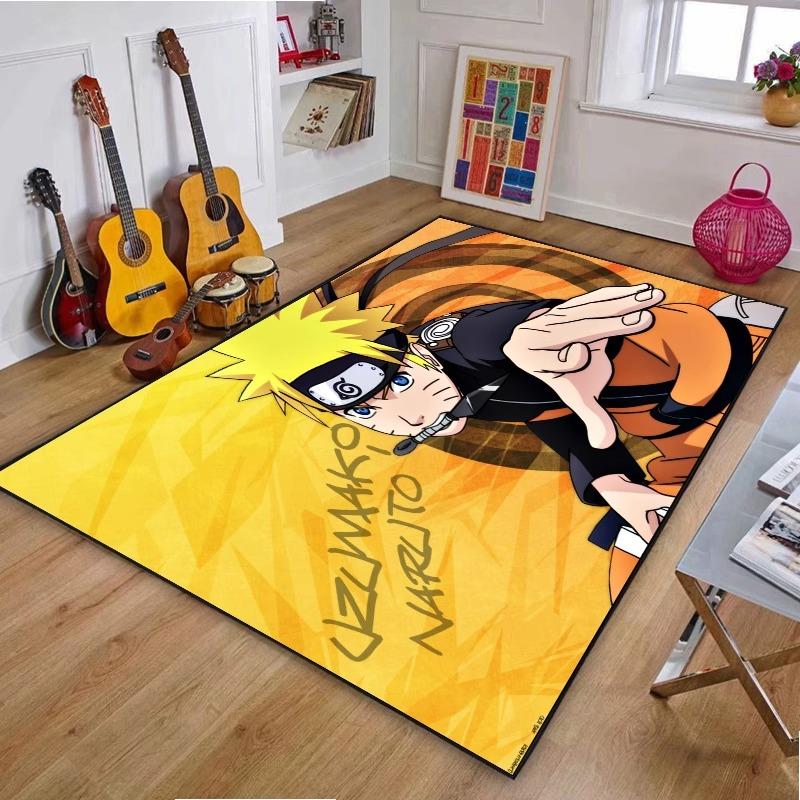 Японское Аниме Наруто Ковер Гостиная Спальня Кухня Балкон Коврик Нескользящий Моющийся Коврик Дом Изысканный Дом Инс Ковер