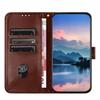 Кошелек с узором личи, кожаный чехол с слотом для карт для Oukitel C26/C5 (2025)
