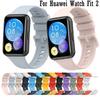 Спортивный силиконовый ремешок для часов для Huawei Watch Fit 2, ремешок для смарт-часов, браслет-аксессуар для Huawei Fit2