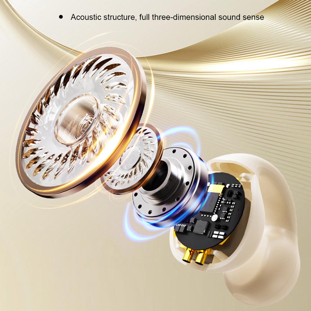 Bluetooth-гарнитура с интеллектуальным переводом и искусственным интеллектом, открытая, долговечная, игровая, спортивная, шумоподавляющая, гарнитура с заушным креплением и цифровым дисплеем