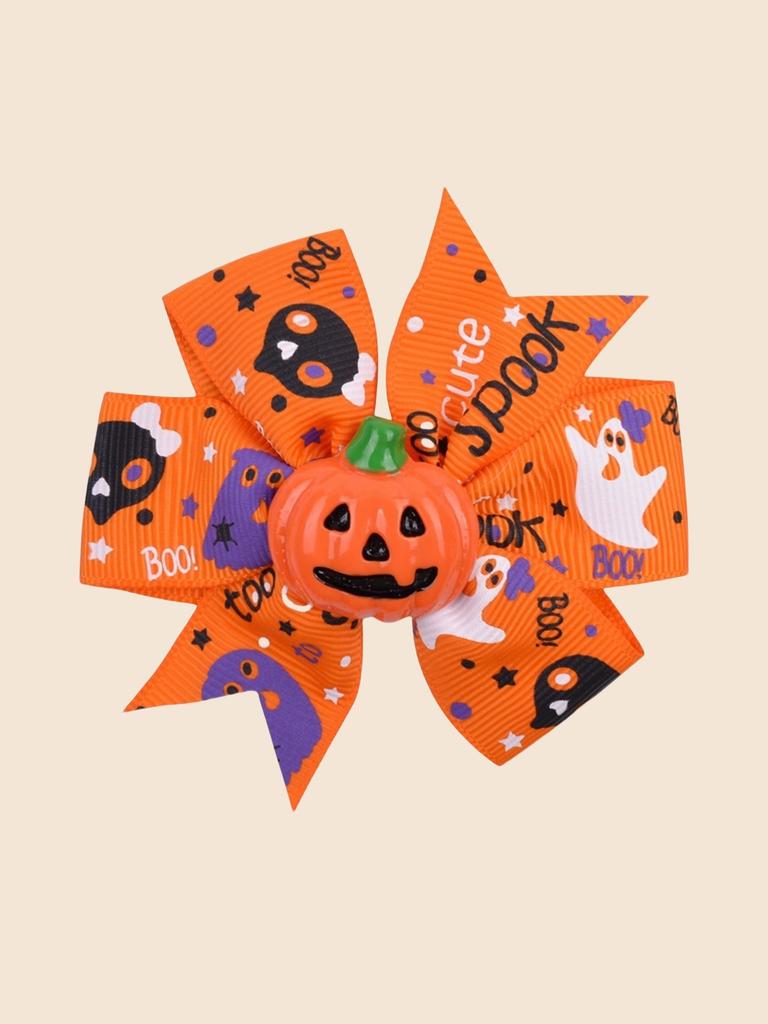 Вечеринка на Хэллоуин Забавный Заколка для волос Паук Тыква Мультяшный Черный Кот Череп Аксессуары для волос для Девочек Счастливый День Хэллоуина Наряд