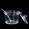 Anti-fall Acrylic Sugar Bowl Transparent Condiment Container Durable Seasoning Jar  Dining Table