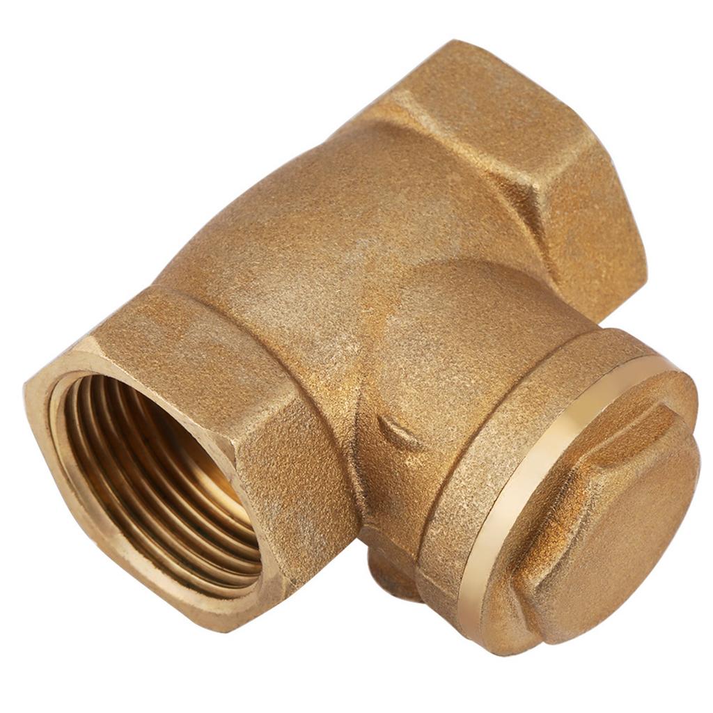 1pc DN20 Female Thread Brass NOn Return Swing Check Valve 232PSI Prevent Water Backflow