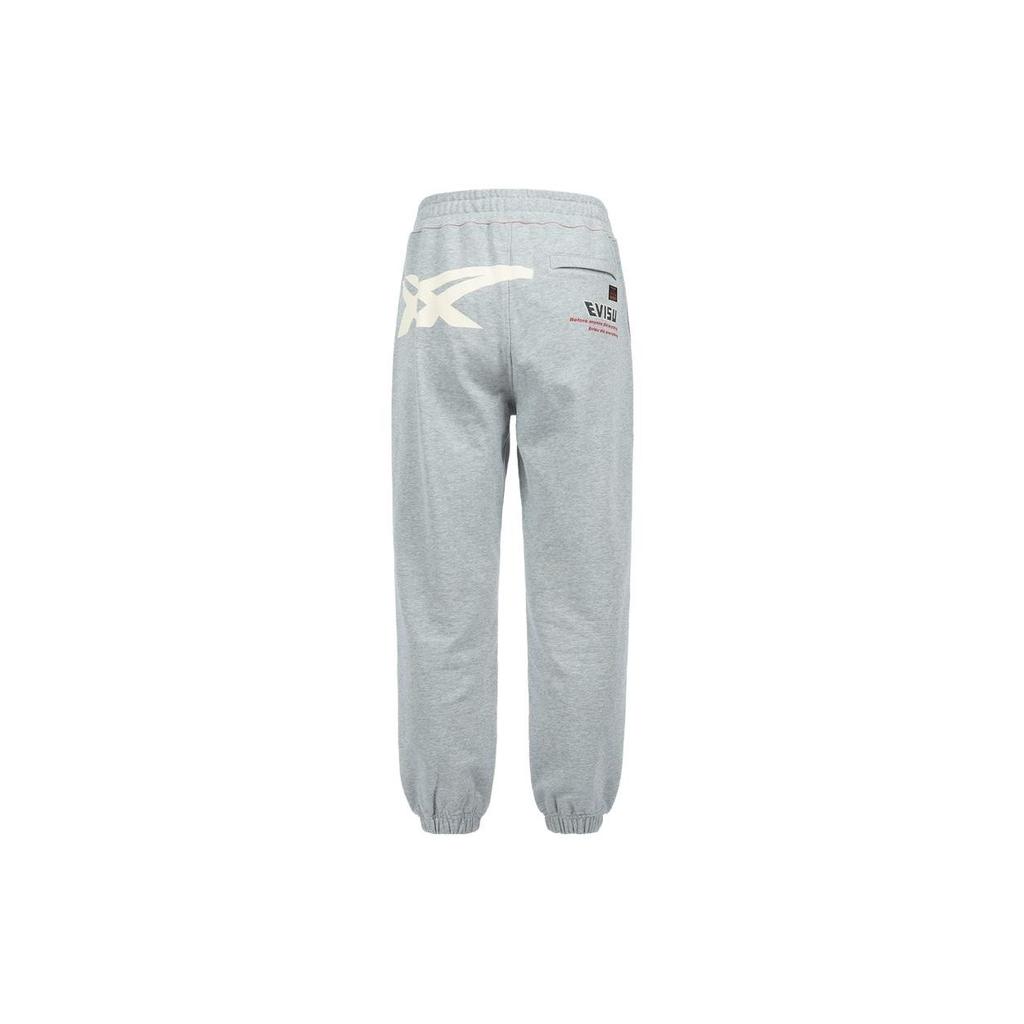 Evisu Брендовый логотип вышит Свободный крой Повседневные брюки Мужские брюки 2EAASM2SP421STCT