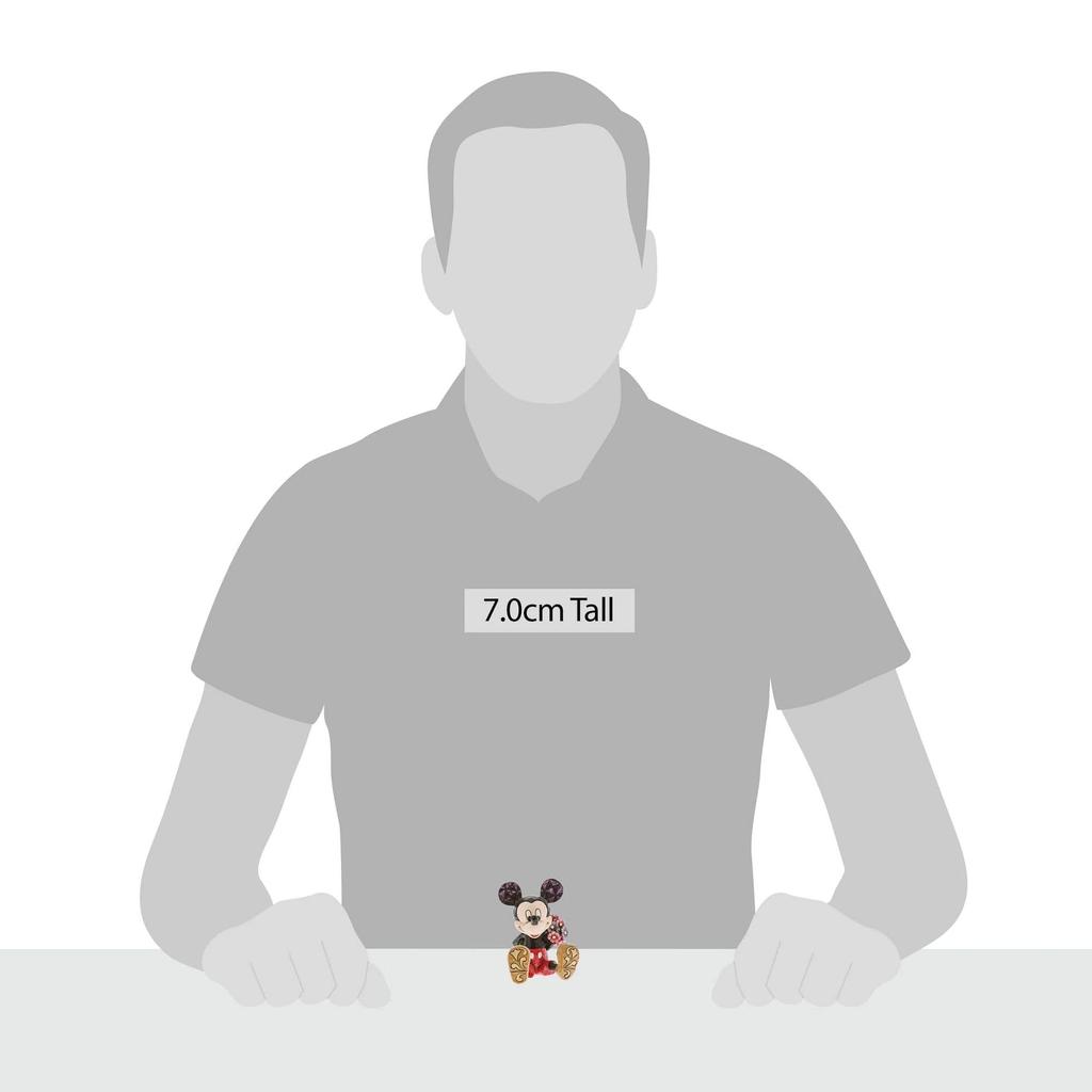 Enesco Disney Tradition Джим Шор Мини Микки Маус Сидящая Поза Фигурка Дисней дюйм 2.75