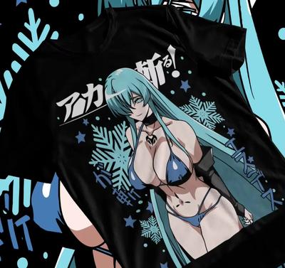 Летняя горячая распродажа Футболка Эсдес Akame Ga Kill Эсдес S Вайфу Аниме Манга Рубашка Мягкая футболка Мужская с короткими рукавами