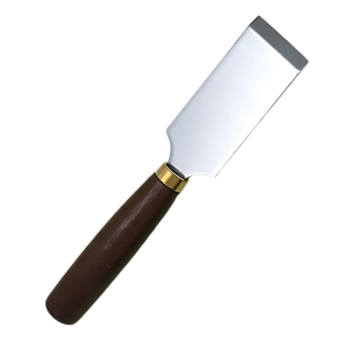 Leather Knife, Leathercraft, Cutting, Cutting Knife, Rounded Blade, Straight Blade, Flat Blade, Beveled Blade, Cutter, Skiving Tool (Straight Blade)
