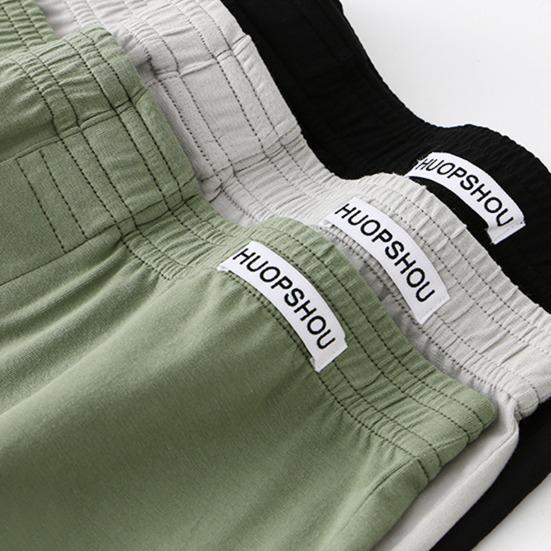 Мужское нижнее белье-боксеры, открытый дизайн, планка на пуговицах, шорты с эластичным поясом и средней посадкой, однотонные трусы свободного кроя, нижнее белье