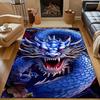 New To The Mysterious Dragon Totem Printed Carpet! Anti-slip Sound Insulation, Living Room Bedroom Entrance Door Mat Sofa Rugs