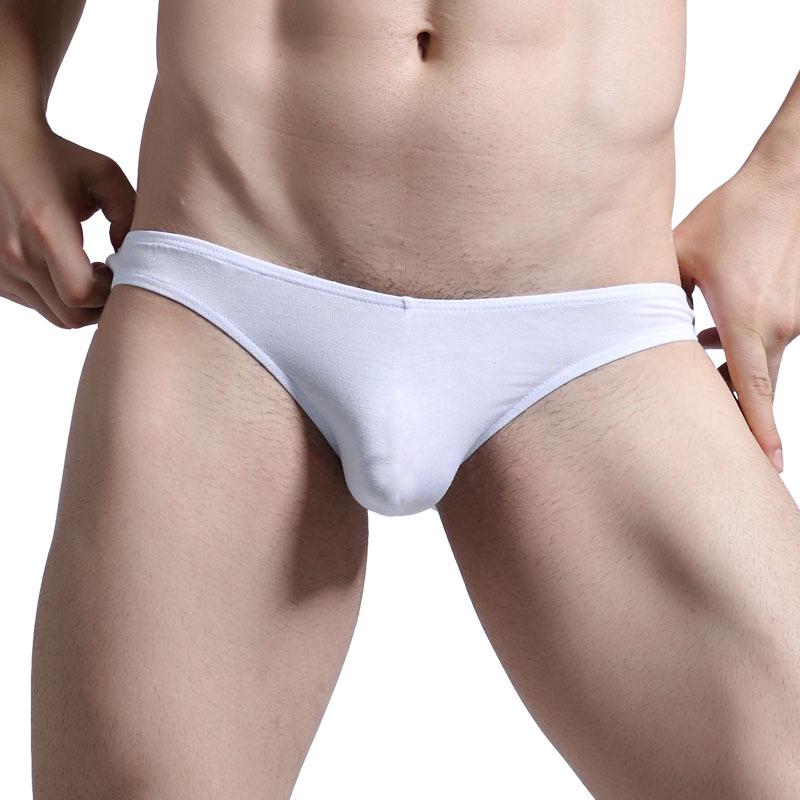Men's U-Pouch Sport Briefs: Thin, Breathable, Low-Waist Triangle Design