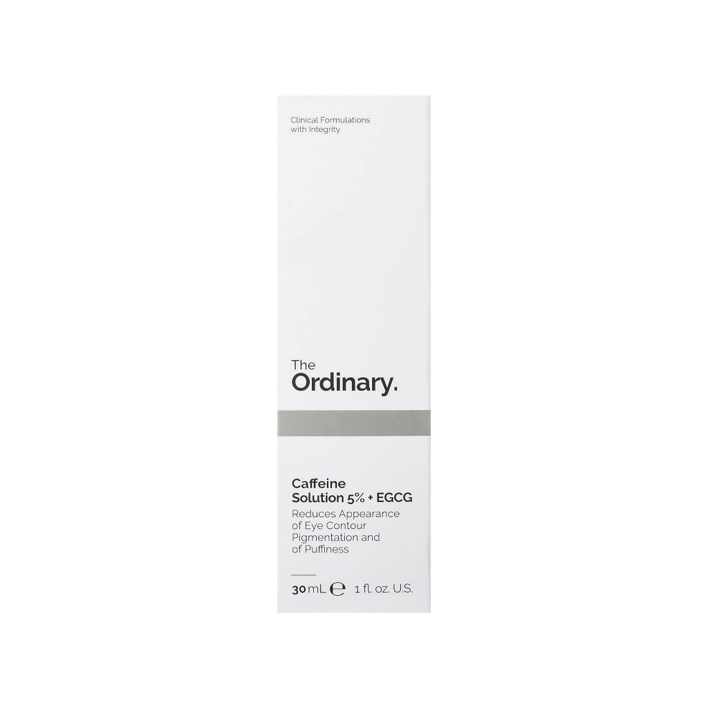 THE ORDINARY Раствор с кофеином 5% + EGCG, 30 мл | Уменьшает пигментацию и отечность кожи вокруг глаз