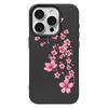 Роскошный Минимализм Чехол с Цветами Сакуры Для Iphone 17 Air 16 16e 15 14 13 12 11 Pro Max Защитный Чехол Anti-Fingerprint