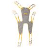 Patient Aid Lift Sling Mesh Full Body Divided Legs Head Strong Load Bearing Transfer Lift Sling for