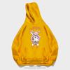 Cartoon anime hooded sweater men's and women's trendy brand loose casual teen student jacket top