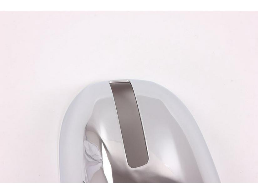 Подходит для Mitsubishi Outlander 2013-16: Декоративная накладка на зеркало заднего вида из хромированного ABS.