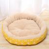 Pet Cat and Dog Bed Warm Comfortable Dog House Soft PP Cotton Nest Dog Basket Mat Autumn and Winter Waterproof Cat Bed Kennel
