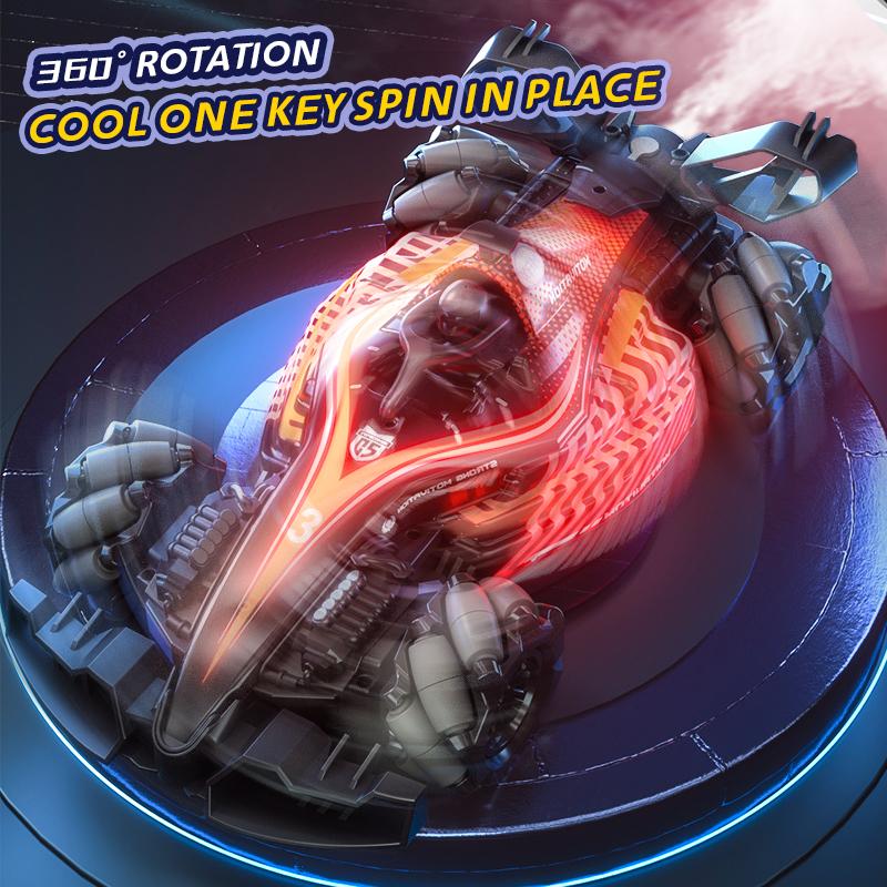 2024 Новый гоночный автомобиль с дистанционным управлением, двойной контроль жестов, трюковый распылитель, автомобиль с дистанционным управлением, высокоскоростной автомобиль, детская соревновательная игрушка для мальчиков, игрушка F1 в подарок