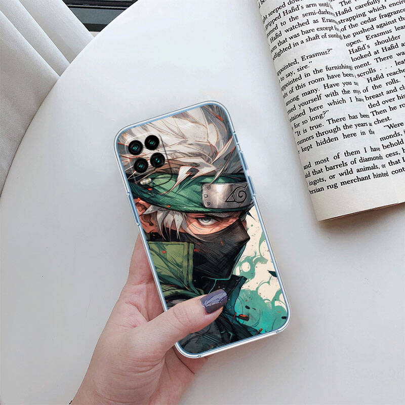 MH100 Чехол Naruto Kakashi для Motorola E7 G6 G7 G8 G9 Plus Power Play G10 G20 G04 E30 E40 E22 E20 E13 E15 G22 G23 G05 G75 G35 G55