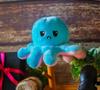Reversible Octopus Plush 4 Made in Japan Product Toy, Pink, Touhou, Pieces, 20cm, [Actual Photographed]
