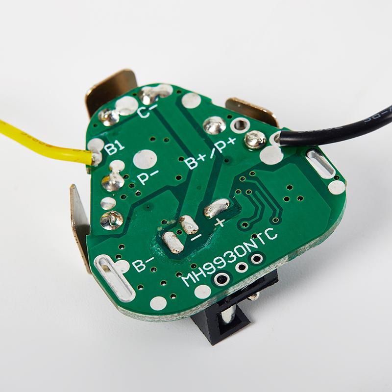 3-х струнный 12 В постоянного тока электрический инструмент ручной 18650 литиевая батарея защита плата