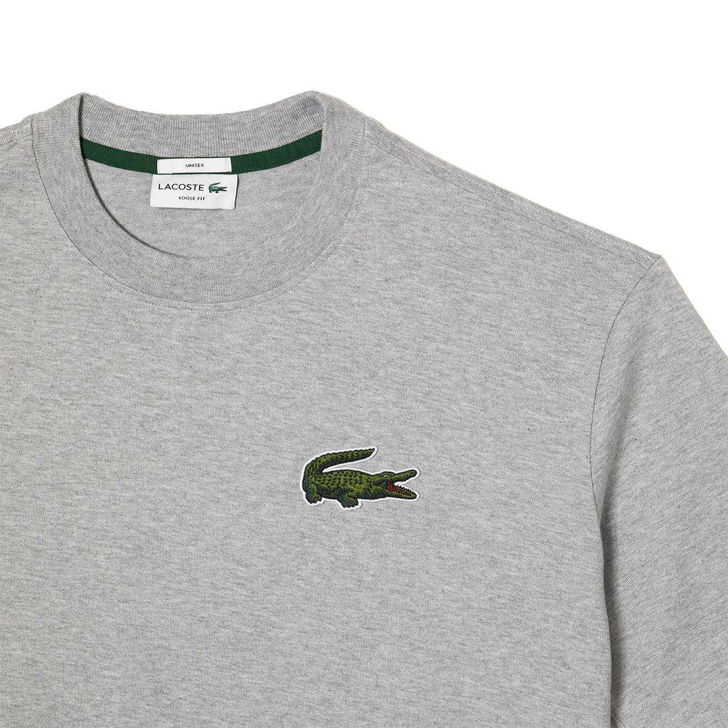 Lacoste Мужская органическая футболка свободного кроя