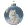 Новое Пластиковое Украшение для Кошки DIY Однотонный Акриловый Шар Креативные Запасные Колпачки Подвесные Шары Украшение Подарок