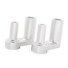 For BMW R1200RT R1200 RT R1250RT R1250 RT 2014- Motorcycle Adjustable Handlebar Riser Kit In Silver Black Aluminum A2