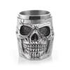 Кружка из нержавеющей стали с 3D-черепом - Кружка с несколькими черепами