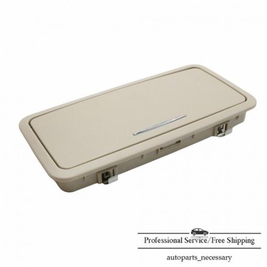 Для Jaguar XJ 2010-19 Кремово-белое зеркало для макияжа в заднем ряду с подсветкой США