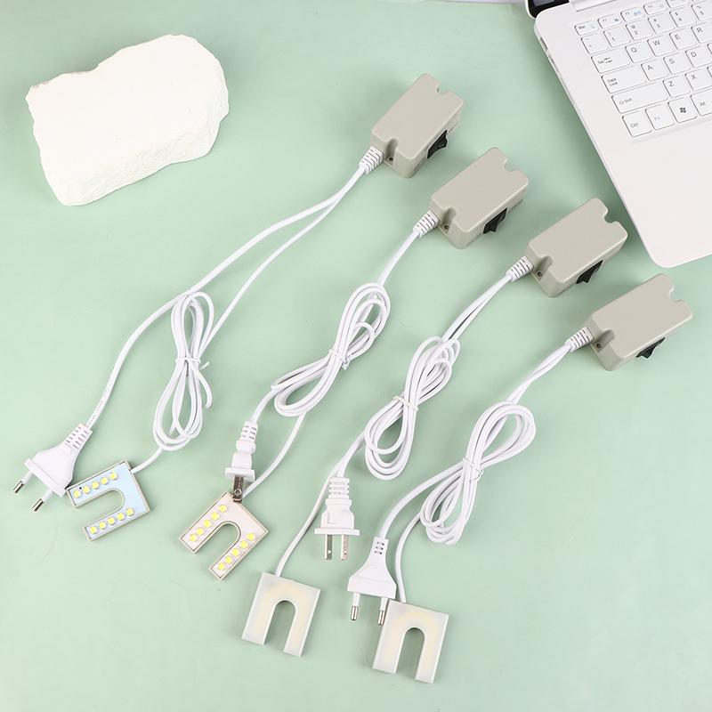 Eu/U Plug 10 Led швейная машинка свет U-образный промышленный светильник магнитный рабочий свет для сверлильных станков верстаки