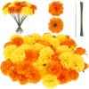 Artificial Marigold Flower Heads
