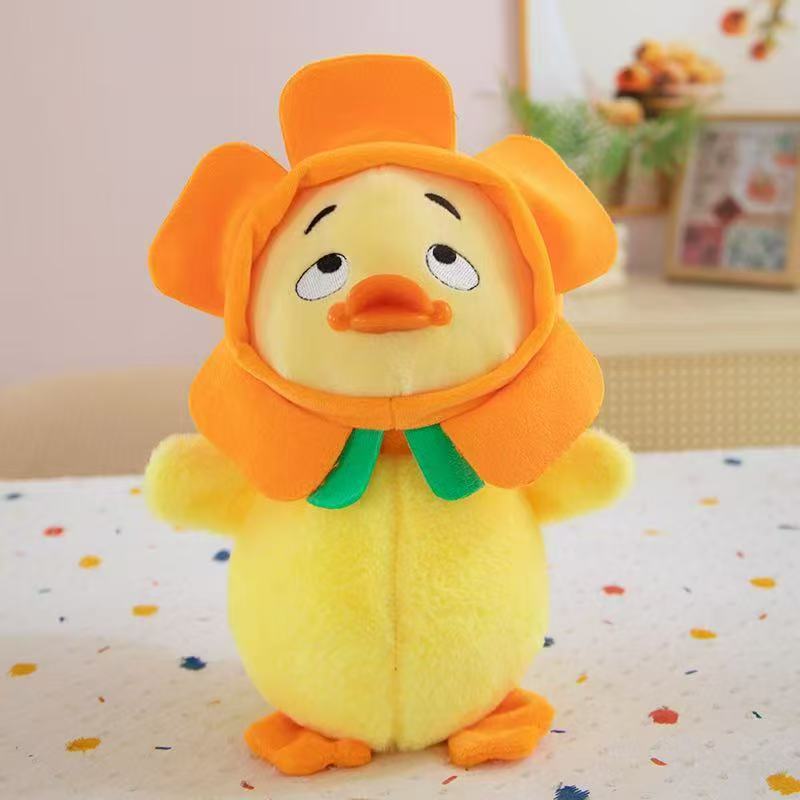 Internet celebrities cute annoying duck work annoying duck eight inch plush toy duckling doll gift doll