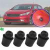 4pcs Auto Door Bumper Buffer Pad Stop Rubber Reduce the Noise For KIA Cerato LD TD YD 2004 2005 2006 2007 2008 2009 - 2018