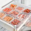 Ящик для хранения замороженного мяса, портативный холодильник, органайзер для фруктов и овощей, прозрачный контейнер для сыра, кухня