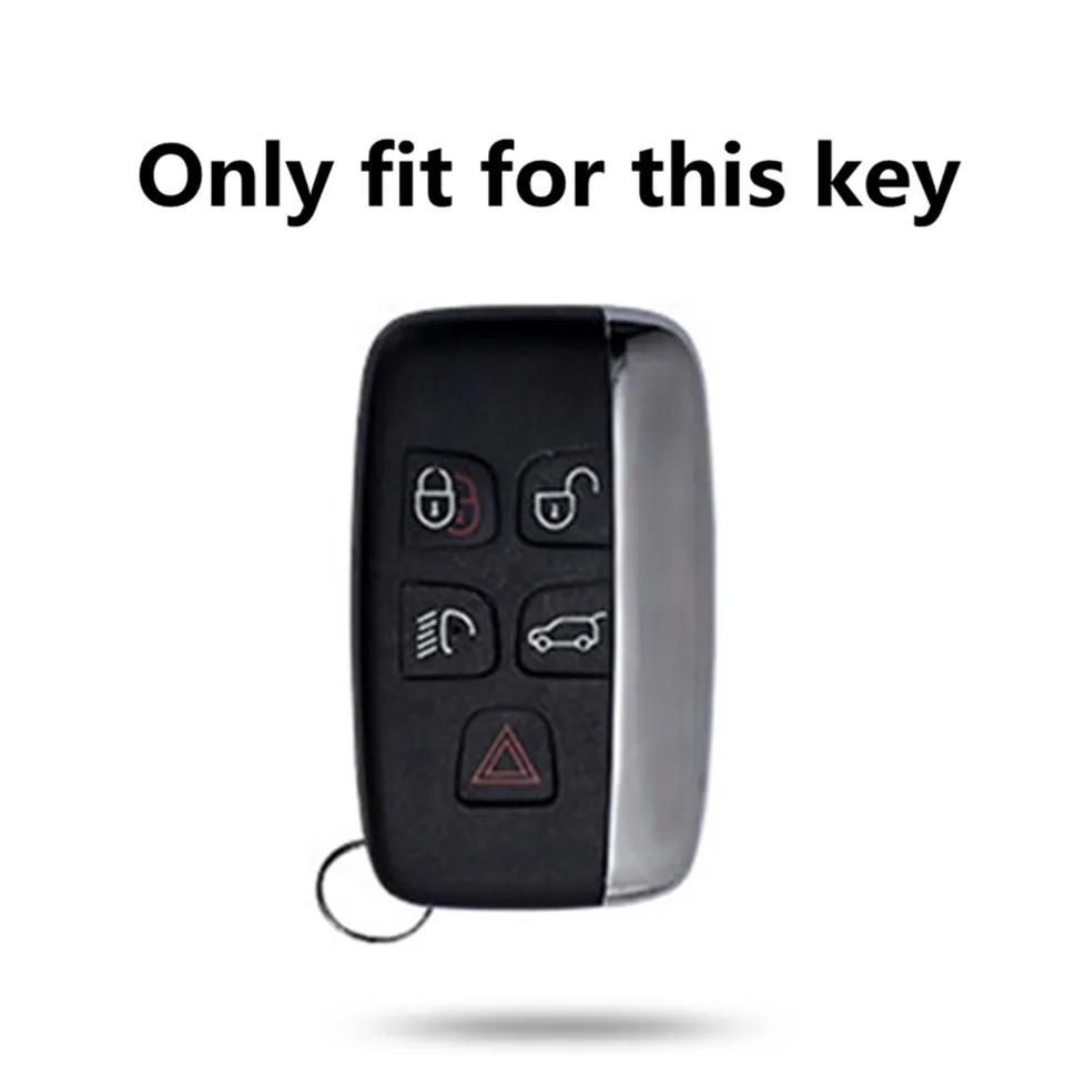 Чехол для ключа автомобиля для Land Rover A9 Range Rover Sport Evoque Freelander 2 Jaguar Xe Xj Xjl Xf C-X16 V12 Гитарный F X Тип Брелок