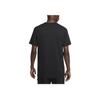 Nike Logo Print Crew Neck Loose Short Sleeve T-Shirt Men Tops Black DZ5173-010