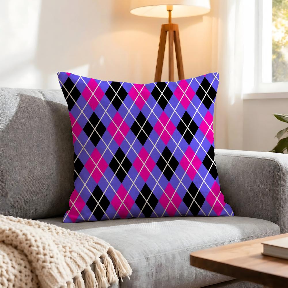 Pattern Diamond Pattern Cushion Cover 1Pcs Decorative Covers Soft Cushion Case For Sofa Couch Decor 40X40 45X45 Pillowcases