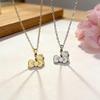 Нержавеющая сталь Sanrio Hello Kitty Ожерелье - Милая Детская Цепочка с Кошкой KT для Девочек, Студенток и Лучших Подруг