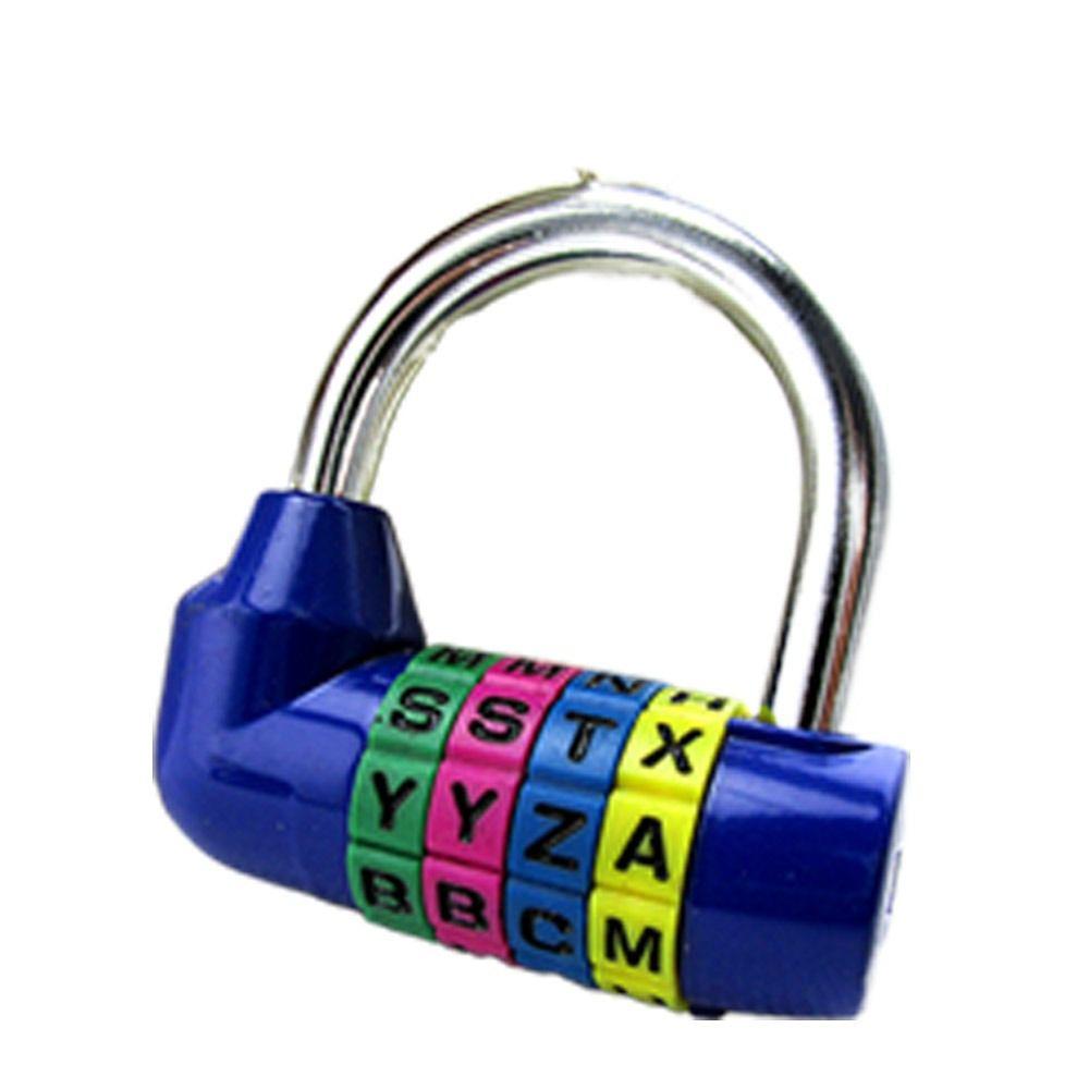 Безопасность 4-значный кодовый навесной замок Безопасно Код Путешествия Пароль Замок Ящик для инструментов