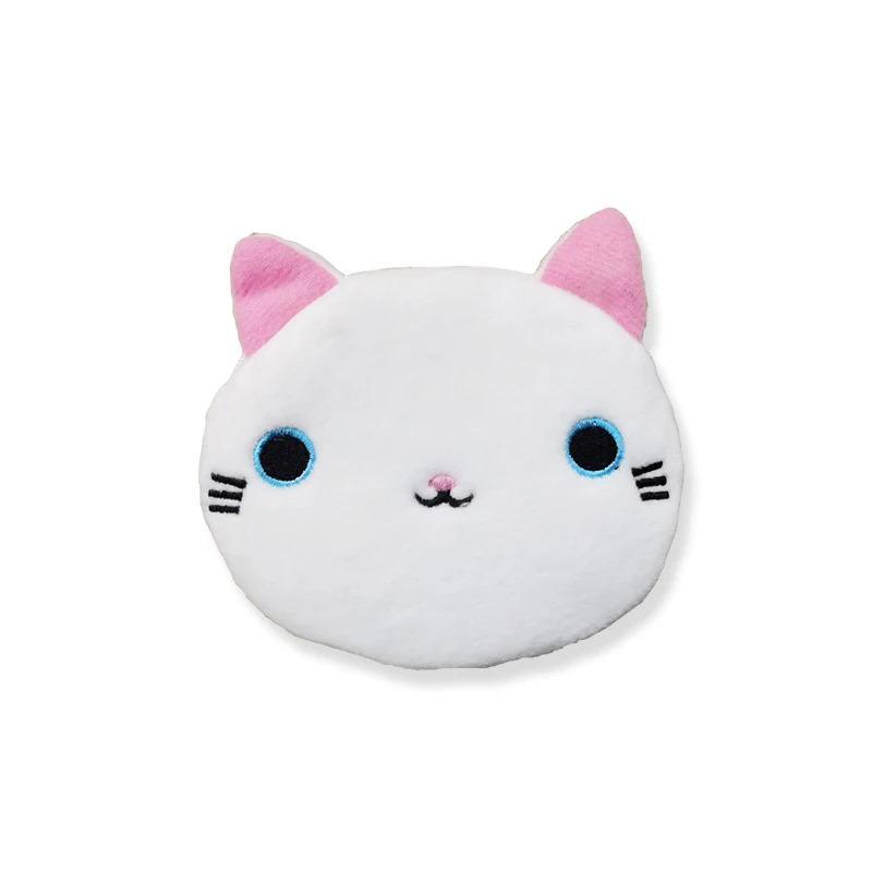 Cartoon Cat Coin Purse Plush Wallet Women's Fashion Zipper Mini Key Change Student Storage Wallet
