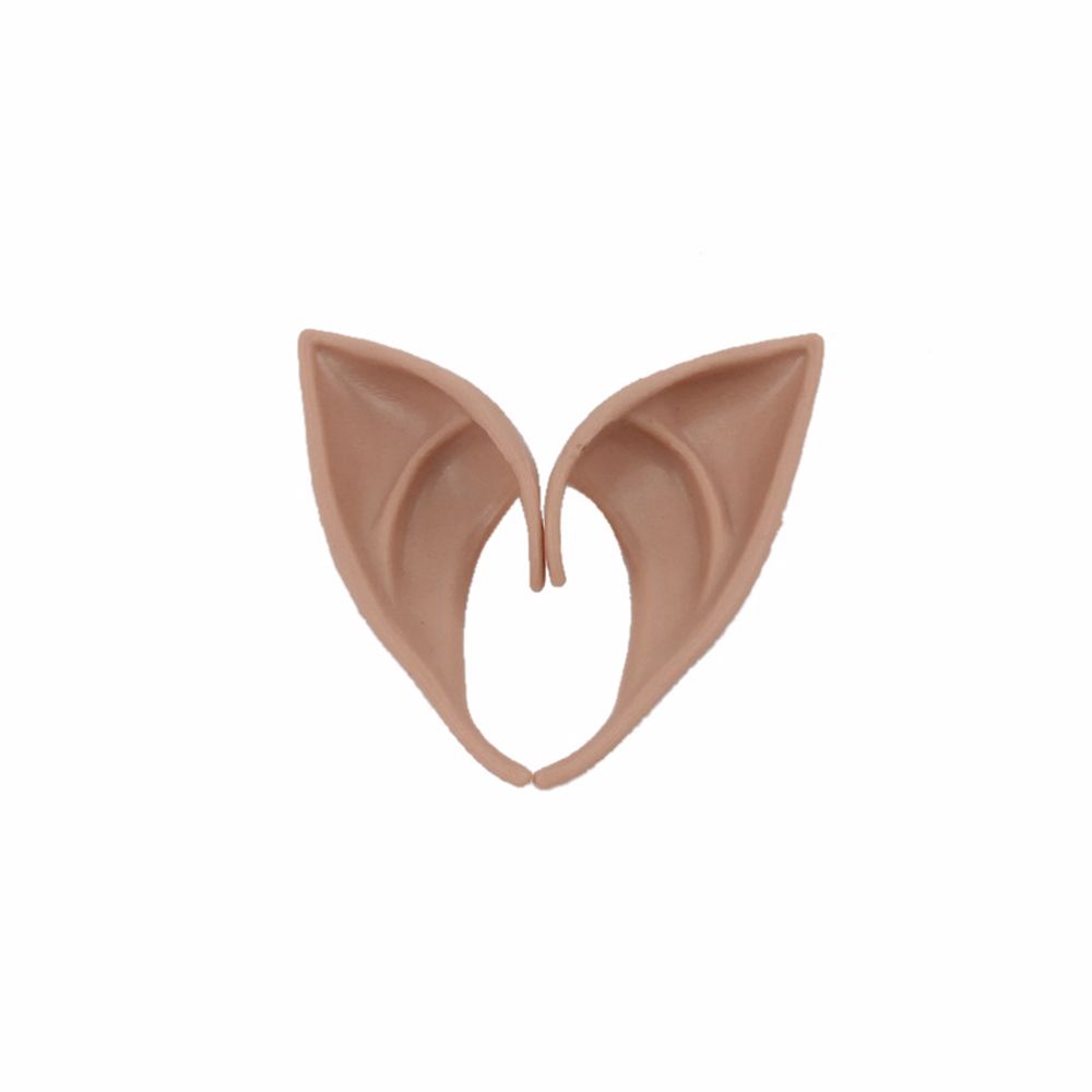 Women Christmas Decor Angel Ears Latex Elf Ears Halloween Decoration Cosplay Costume Accessories